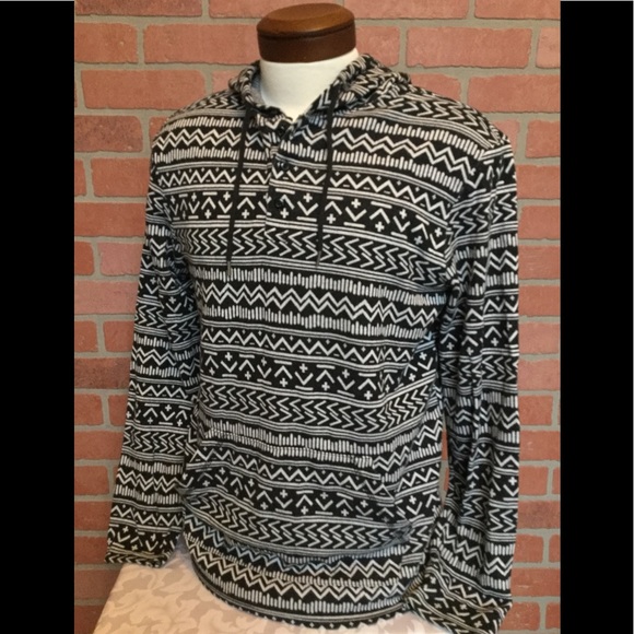 on the byas hoodie aztec